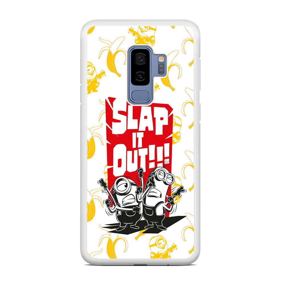 Minions Slap It Out Samsung Galaxy S9 Plus Case-Oxvistore