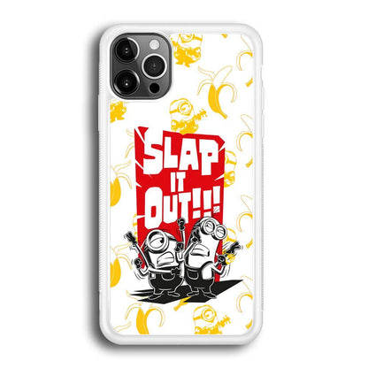 Minions Slap It Out iPhone 12 Pro Max Case-Oxvistore