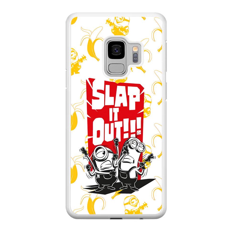 Minions Slap It Out Samsung Galaxy S9 Case-Oxvistore