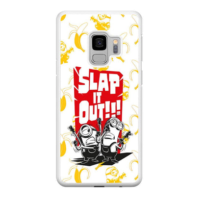 Minions Slap It Out Samsung Galaxy S9 Case-Oxvistore