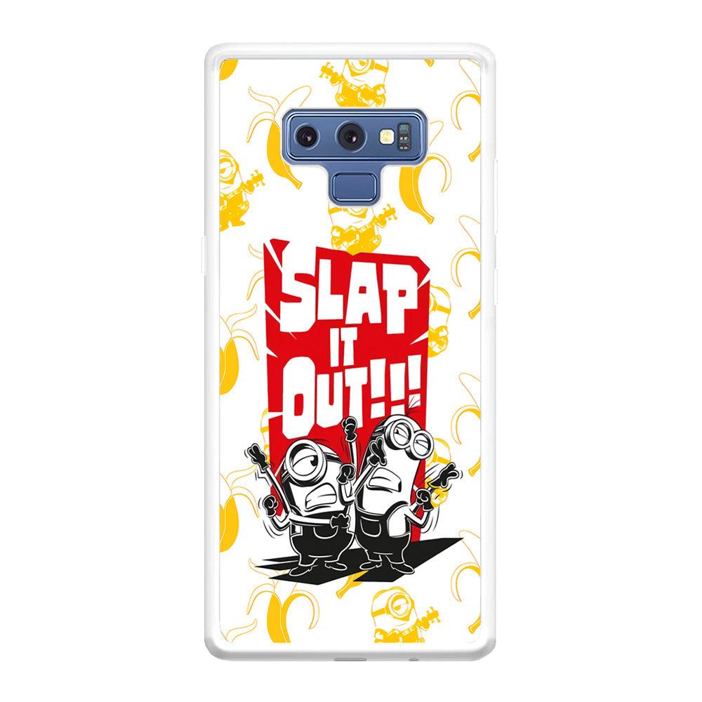 Minions Slap It Out Samsung Galaxy Note 9 Case-Oxvistore