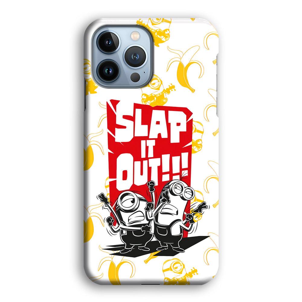 Minions Slap It Out iPhone 14 Pro Case-Oxvistore