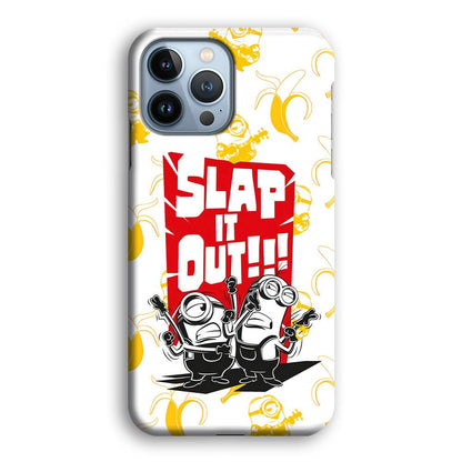 Minions Slap It Out iPhone 14 Pro Case-Oxvistore