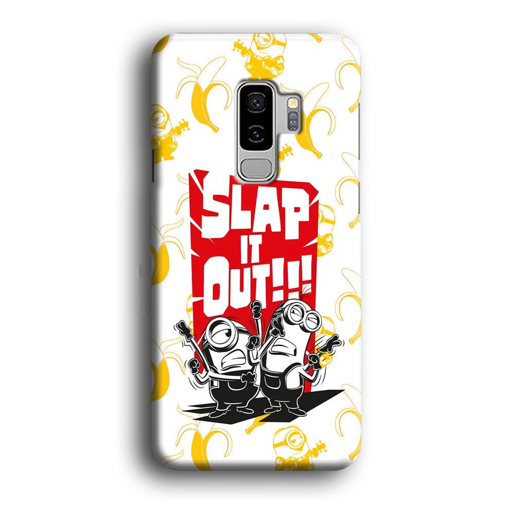 Minions Slap It Out Samsung Galaxy S9 Plus Case-Oxvistore