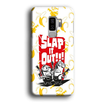 Minions Slap It Out Samsung Galaxy S9 Plus Case-Oxvistore