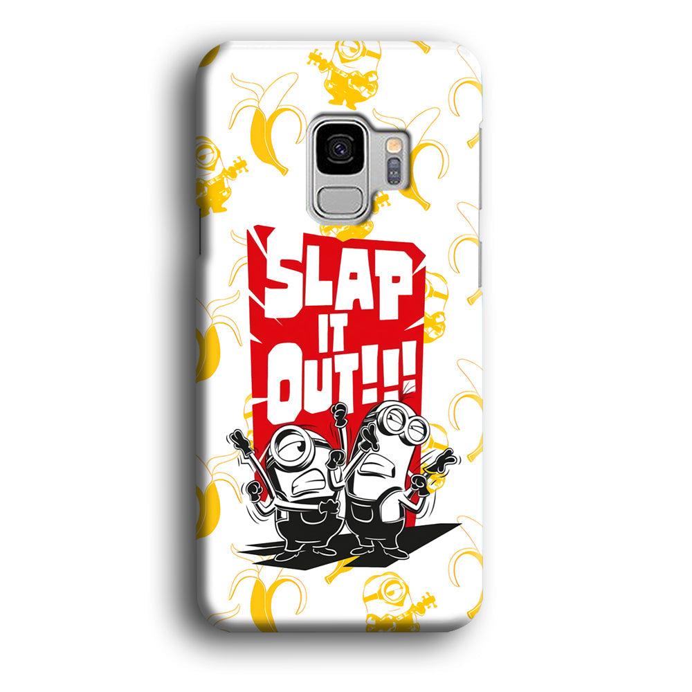 Minions Slap It Out Samsung Galaxy S9 Case-Oxvistore