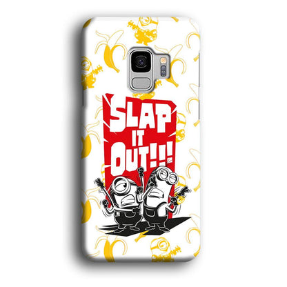 Minions Slap It Out Samsung Galaxy S9 Case-Oxvistore