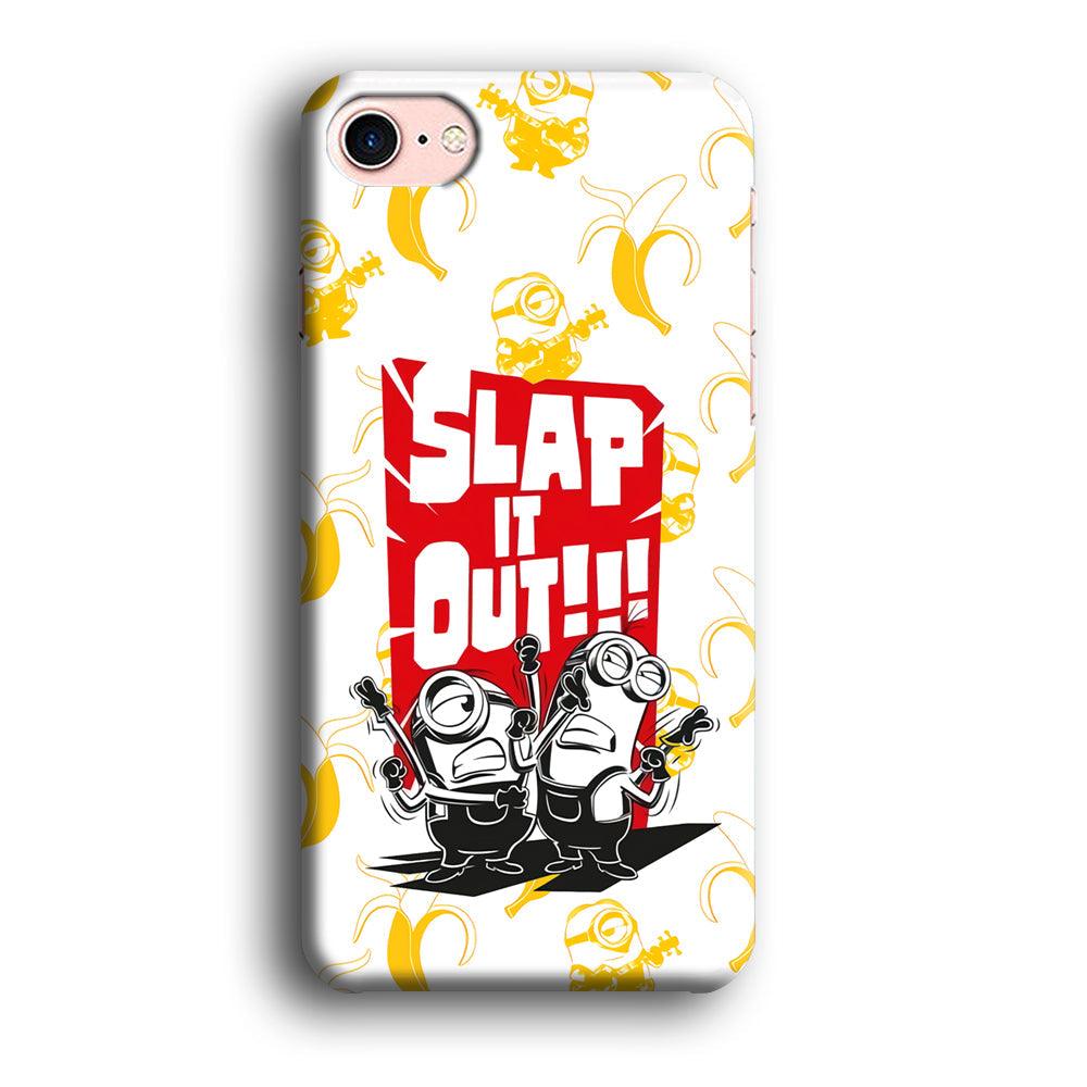 Minions Slap It Out iPhone 8 Case-Oxvistore