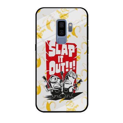 Minions Slap It Out Samsung Galaxy S9 Plus Case-Oxvistore