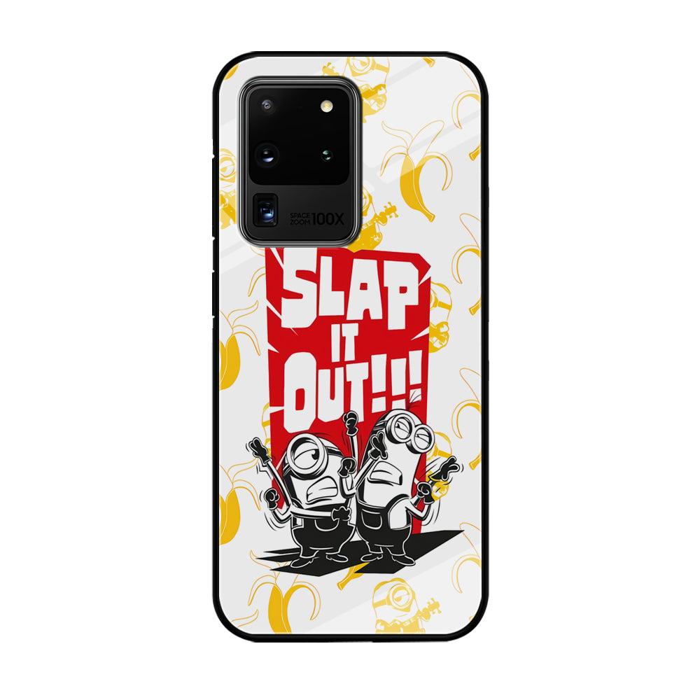 Minions Slap It Out Samsung Galaxy S20 Ultra Case-Oxvistore