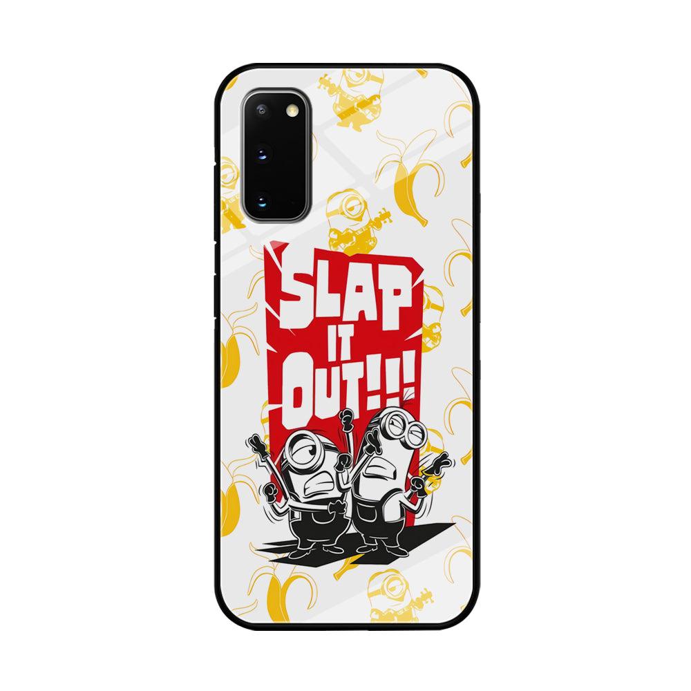 Minions Slap It Out Samsung Galaxy S20 Case-Oxvistore