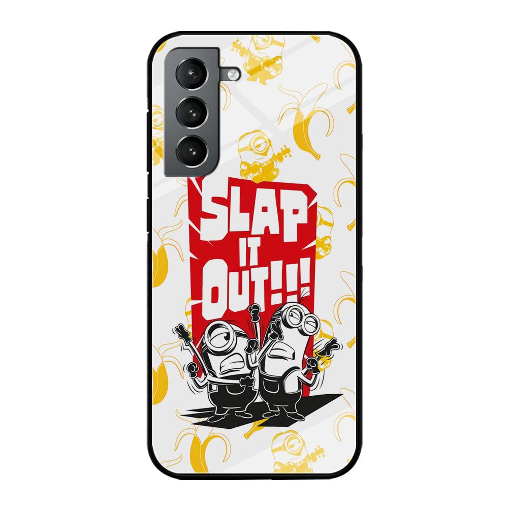 Minions Slap It Out Samsung Galaxy S21 Plus Case-Oxvistore