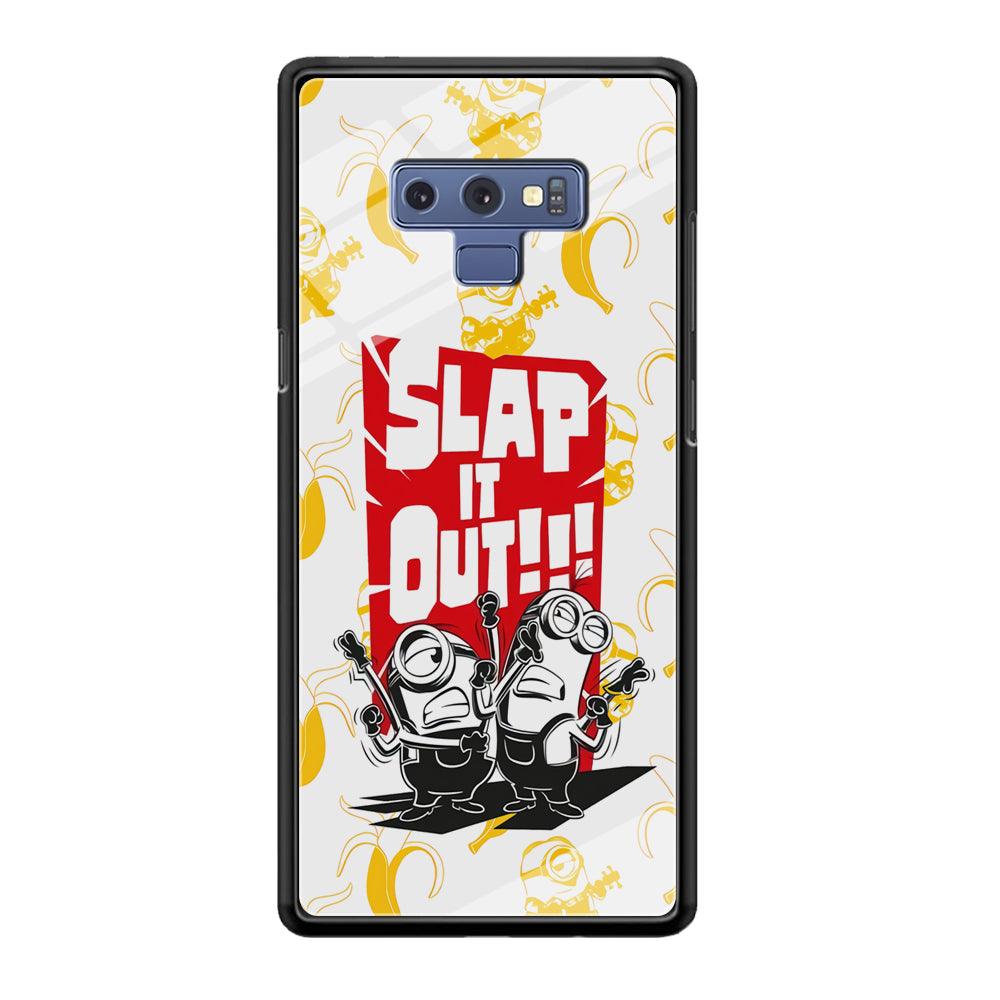 Minions Slap It Out Samsung Galaxy Note 9 Case-Oxvistore