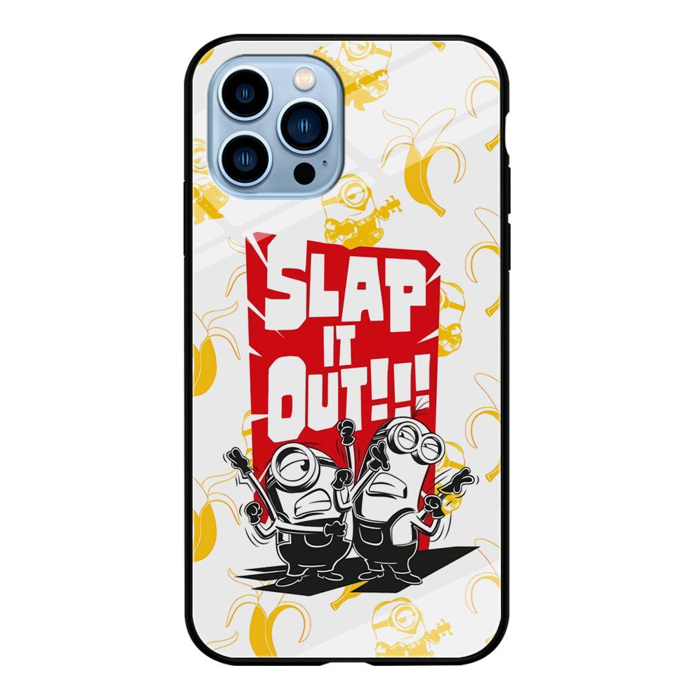 Minions Slap It Out iPhone 13 Pro Case-Oxvistore