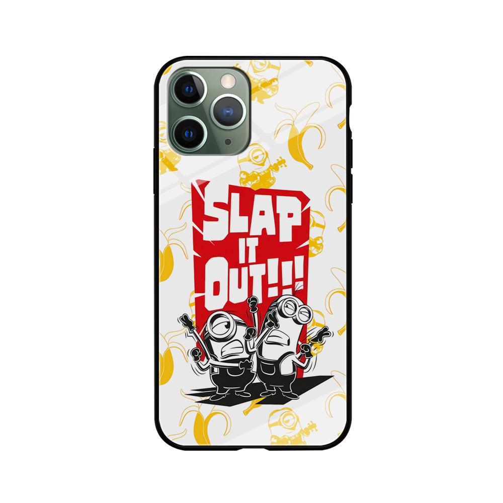 Minions Slap It Out iPhone 11 Pro Case-Oxvistore