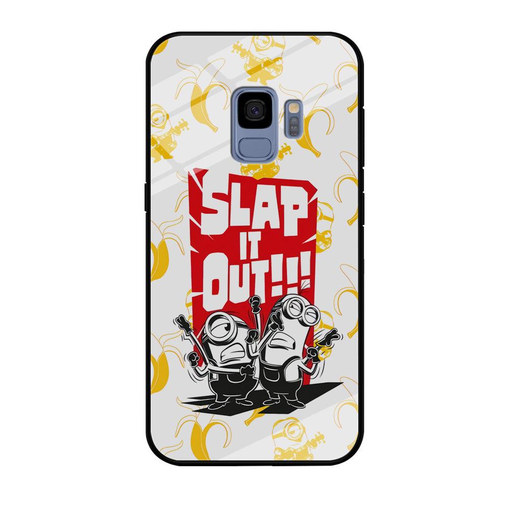 Minions Slap It Out Samsung Galaxy S9 Case-Oxvistore