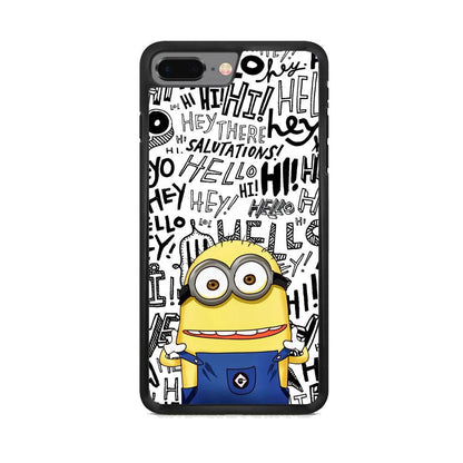 Minions Hail Word iPhone 7 Plus Case-Oxvistore