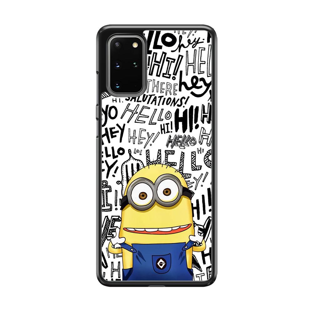 Minions Hail Word Samsung Galaxy S20 Plus Case-Oxvistore