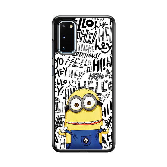 Minions Hail Word Samsung Galaxy S20 Case-Oxvistore