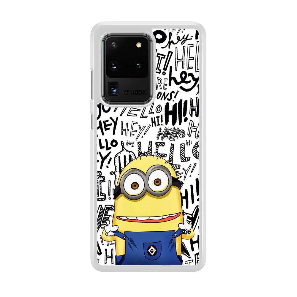 Minions Hail Word Samsung Galaxy S20 Ultra Case-Oxvistore