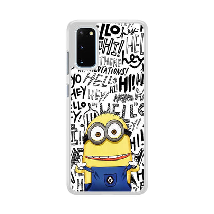 Minions Hail Word Samsung Galaxy S20 Case-Oxvistore