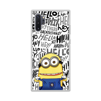 Minions Hail Word Samsung Galaxy Note 10 Plus Case-Oxvistore