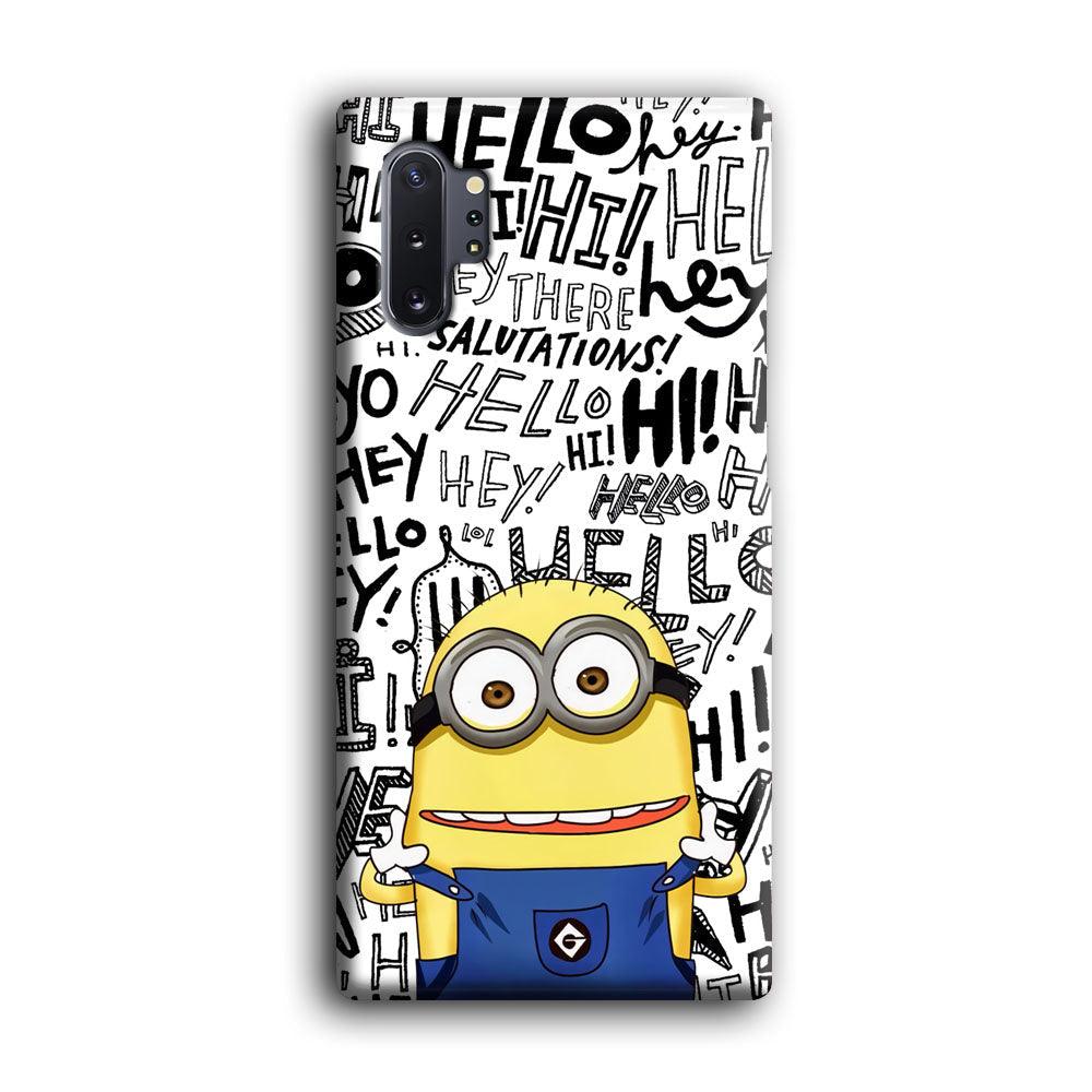 Minions Hail Word Samsung Galaxy Note 10 Plus Case-Oxvistore