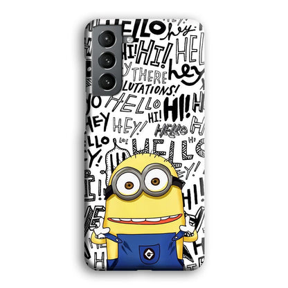 Minions Hail Word Samsung Galaxy S21 Plus Case-Oxvistore