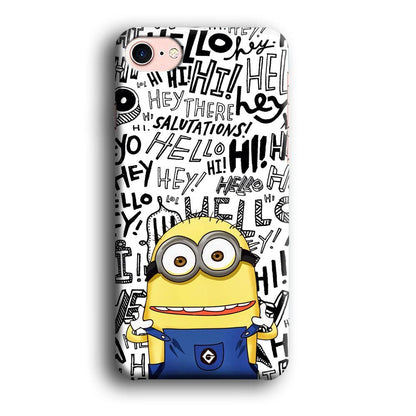 Minions Hail Word iPhone 8 Case-Oxvistore