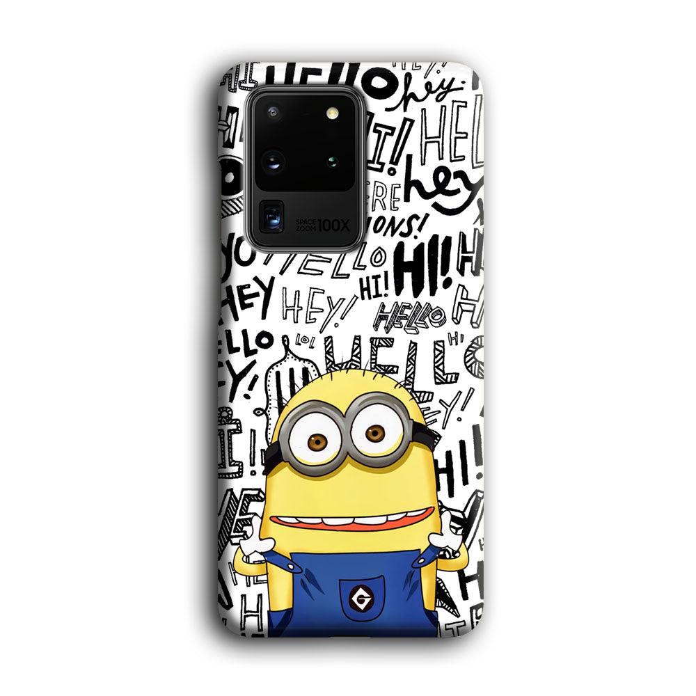 Minions Hail Word Samsung Galaxy S20 Ultra Case-Oxvistore