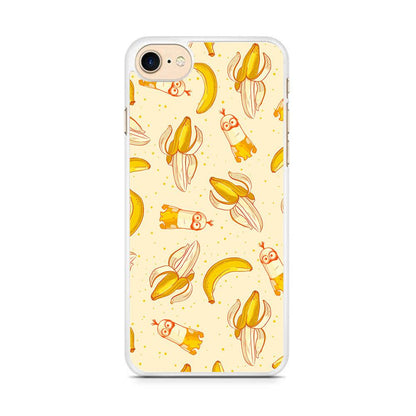 Minions and Banana Patern iPhone 8 Case-Oxvistore