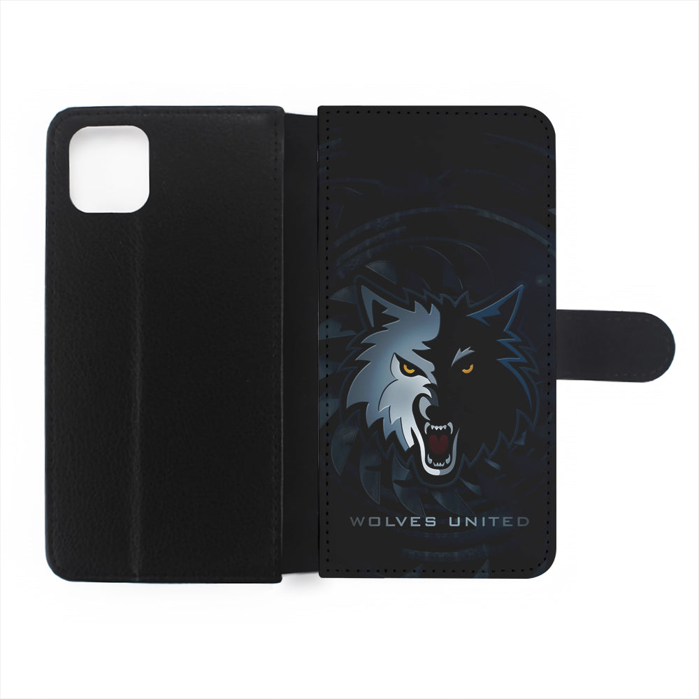 Minnesota Timberwolves Logo Flip Wallet Phone Case