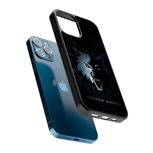 Minnesota Timberwolves Logo 2D Rubber Phone Case-Oxvistore