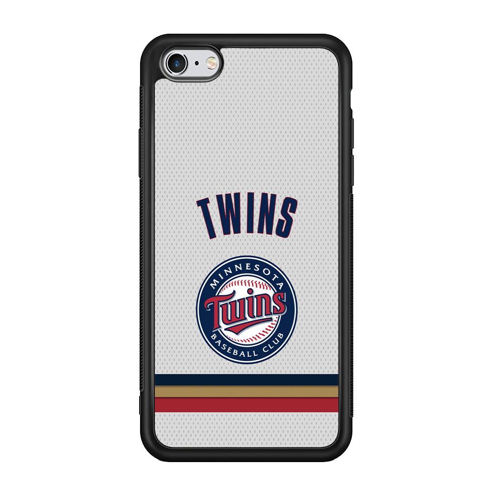 Minnesota Twins Arrange The Movement iPhone 6 Plus | 6s Plus Case-Rubber Black (2D Case)-Oxvistore