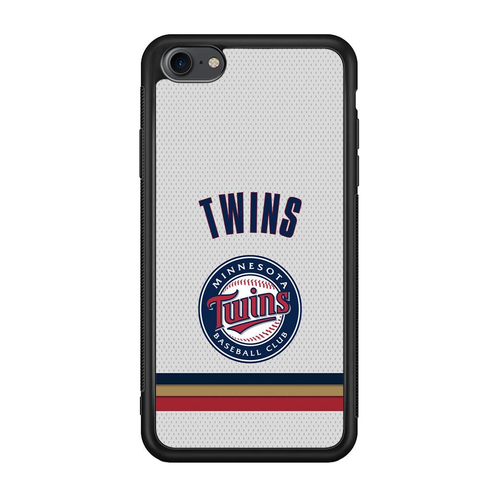 Minnesota Twins Arrange The Movement iPhone 7 Case-Rubber Black (2D Case)-Oxvistore