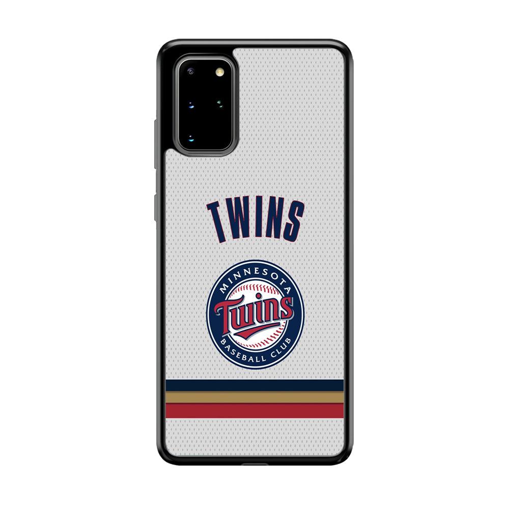 Minnesota Twins Arrange The Movement Samsung Galaxy S20 Plus Case-Rubber Black (2D Case)-Oxvistore
