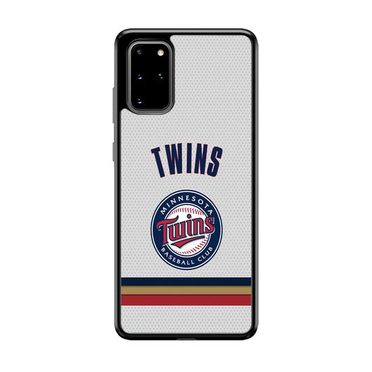 Minnesota Twins Arrange The Movement Samsung Galaxy S20 Plus Case-Rubber Black (2D Case)-Oxvistore