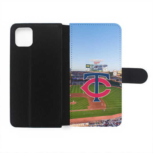 Minnesota Twins Stadium Flip Wallet Phone Case