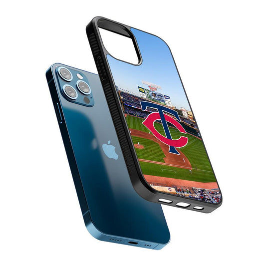 Minnesota Twins Stadium 2D Rubber Phone Case-Oxvistore