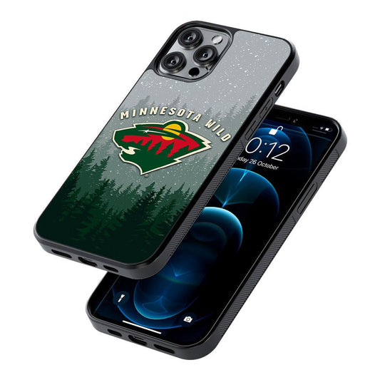 Minnesota Wild Logo 2D Rubber Phone Case-Oxvistore