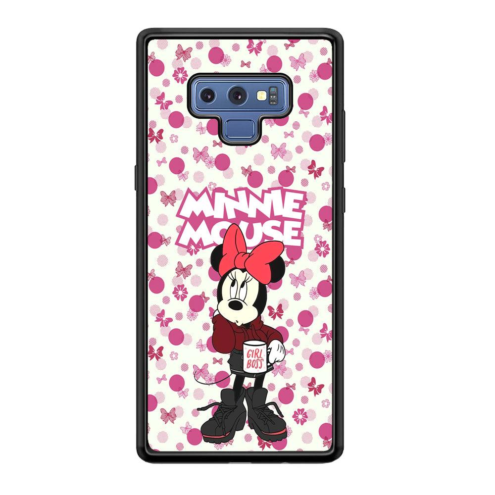 Minnie Mouse is Girl Boss Samsung Galaxy Note 9 Case-Oxvistore