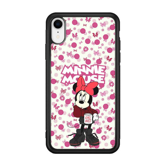 Minnie Mouse is Girl Boss iPhone XR Case-Oxvistore