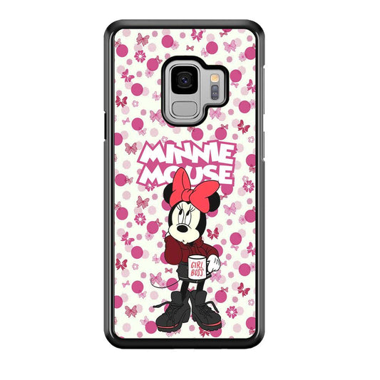 Minnie Mouse is Girl Boss Samsung Galaxy S9 Case-Oxvistore