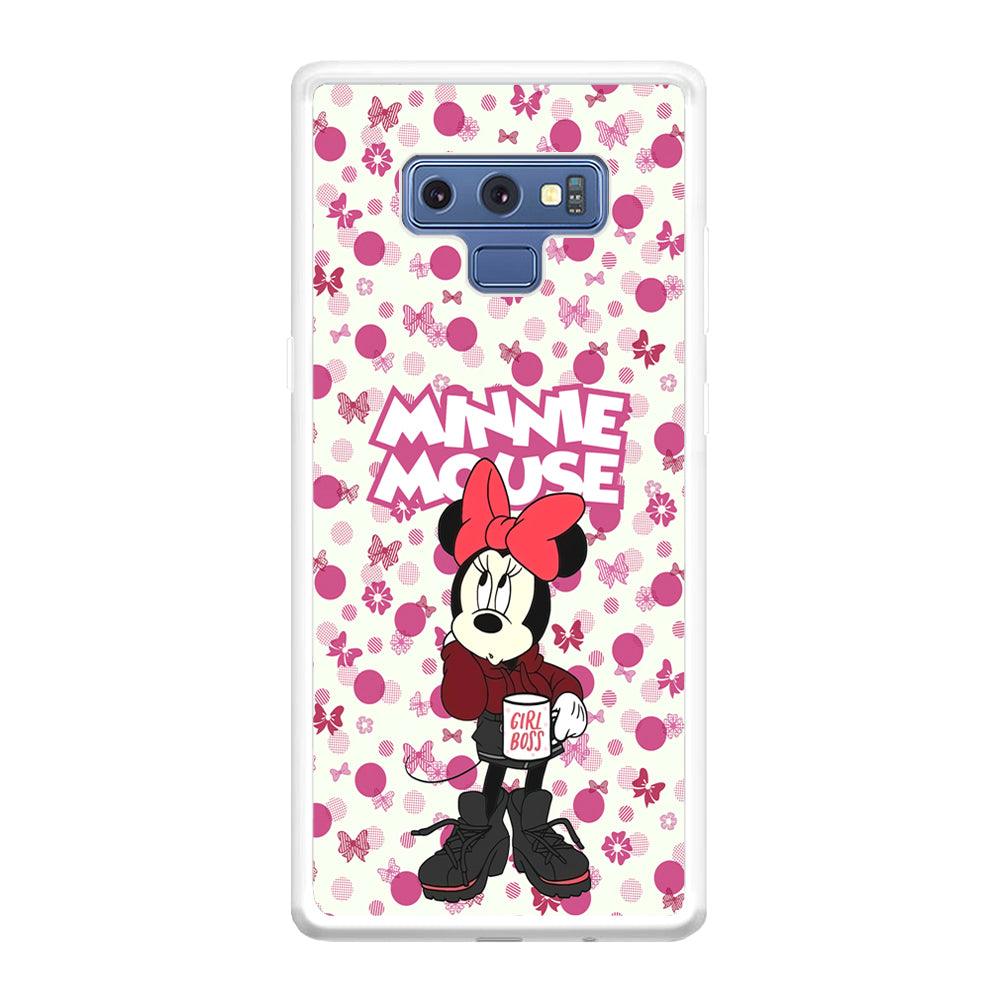 Minnie Mouse is Girl Boss Samsung Galaxy Note 9 Case-Oxvistore