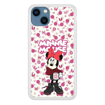 Minnie Mouse is Girl Boss iPhone 15 Plus Case-Oxvistore