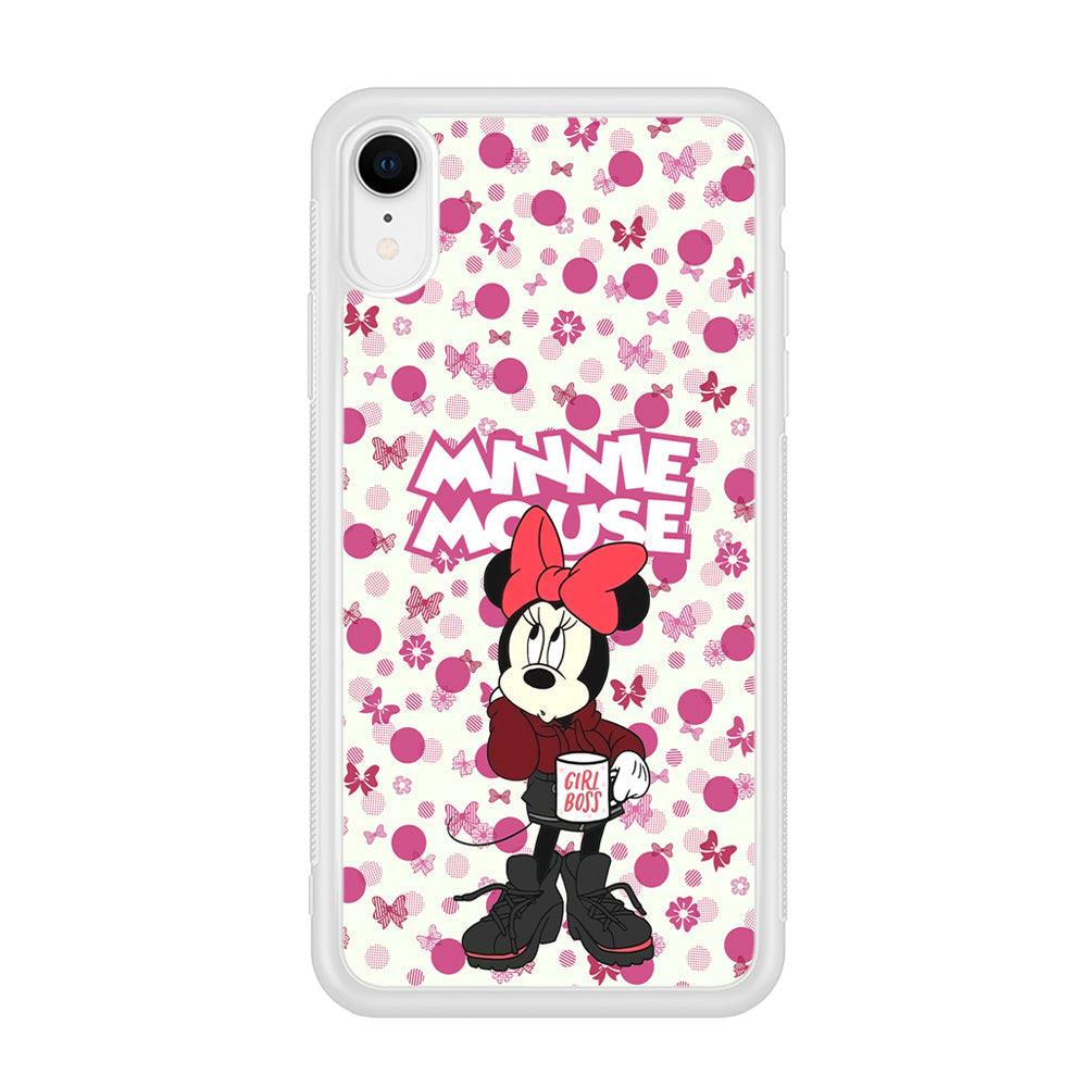 Minnie Mouse is Girl Boss iPhone XR Case-Oxvistore