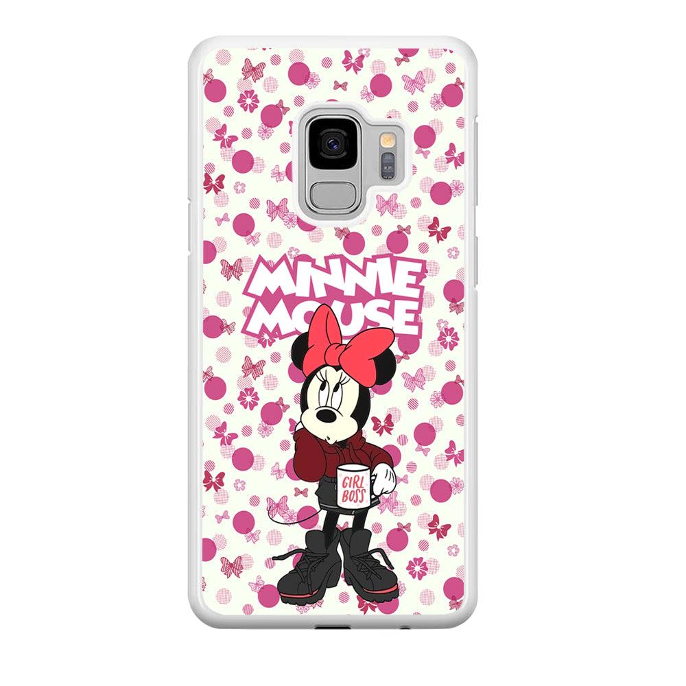 Minnie Mouse is Girl Boss Samsung Galaxy S9 Case-Oxvistore