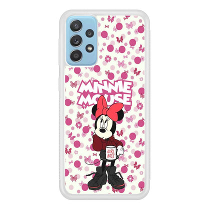 Minnie Mouse is Girl Boss Samsung Galaxy A72 Case-Oxvistore