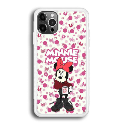 Minnie Mouse is Girl Boss iPhone 12 Pro Case-Oxvistore