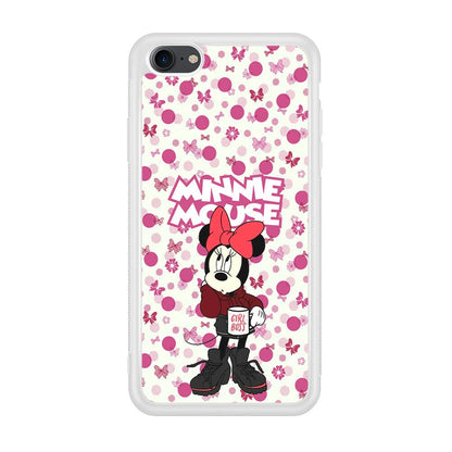 Minnie Mouse is Girl Boss iPhone 8 Case-Oxvistore